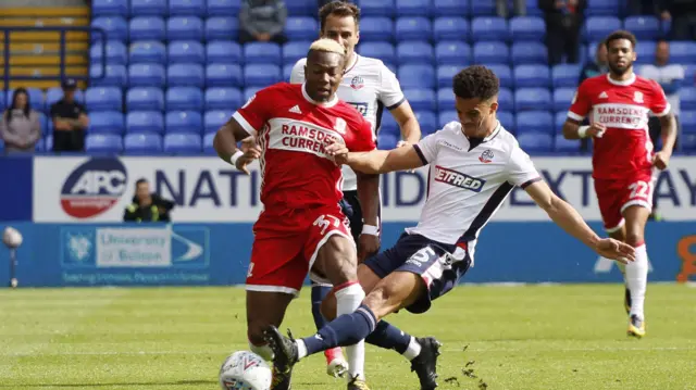Bolton v Middlesbrough