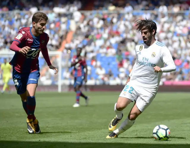 Jose Campana and Isco