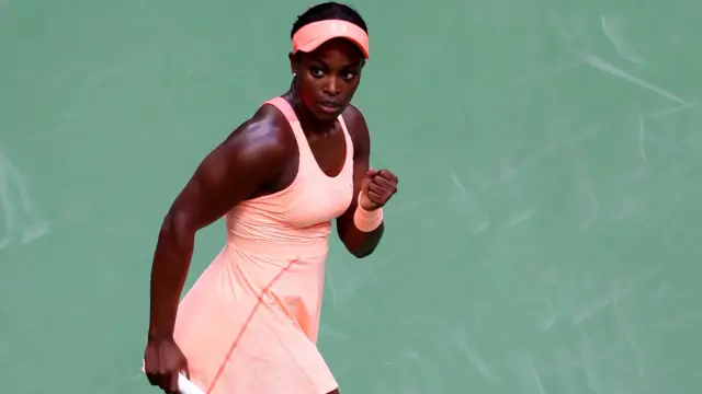 Sloane Stephens of the United States