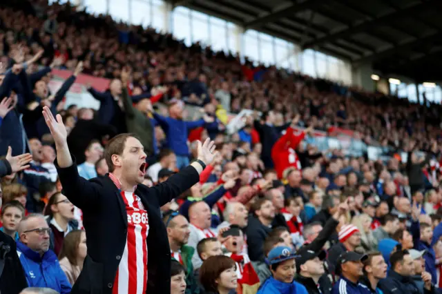 Stoke City fans