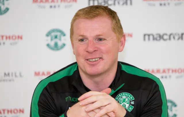 Hibs boss Neil Lennon