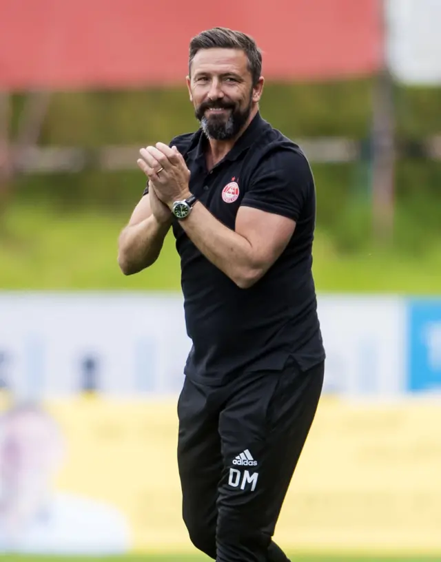 Aberdeen boss Derek McInnes