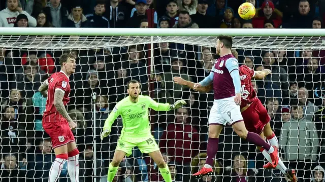 Scott Hogan scores for Aston Villa