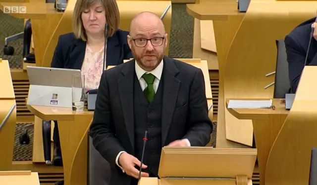 Green MSP Patrick Harvie