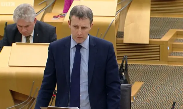 Justice Secretary Michael Matheson