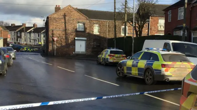 Police incident in Bucknall, Stoke-on-Trent