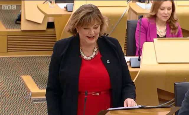 External Affairs Secretary Fiona Hyslop