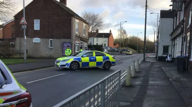 Police incident in Bucknall, Stoke-on-Trent