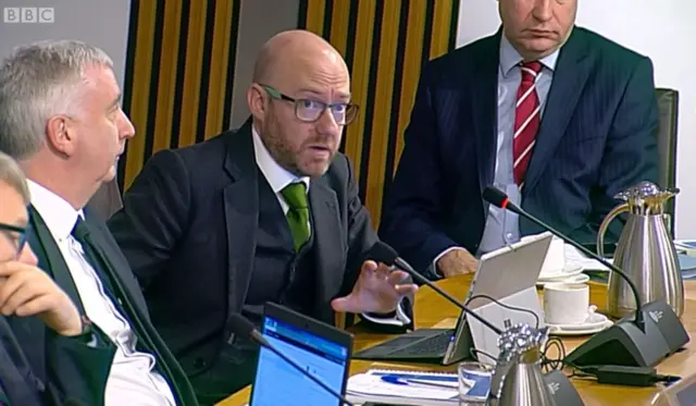 Green MSP Patrick Harvie