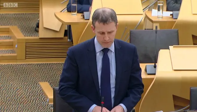 Justice Secretary Michael Matheson