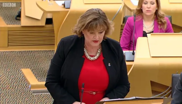 Culture Secretary Fiona Hyslop