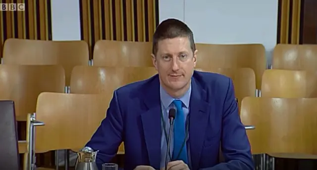 Finance Secretary Derek Mackay