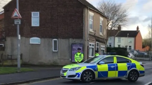 Police in Bucknall