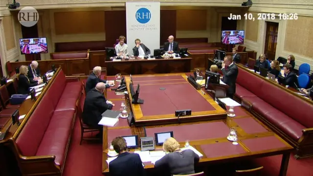 The RHI Inquiry in session