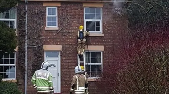 Withington house fire