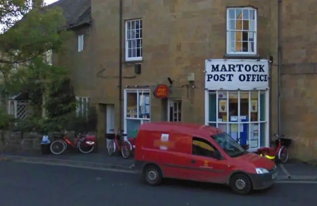 Martock post office