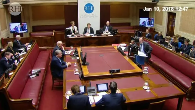 The RHI Inquiry in session