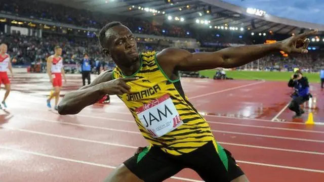 It was hoped people would be inspired to get more involved in sports after watching athletes like Usain Bolt