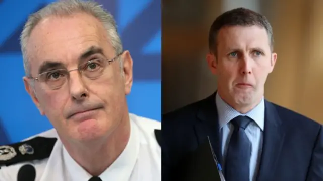 Lawyers for Phil Gormley say Michael Matheson intervened to stop the chief constable coming back to work