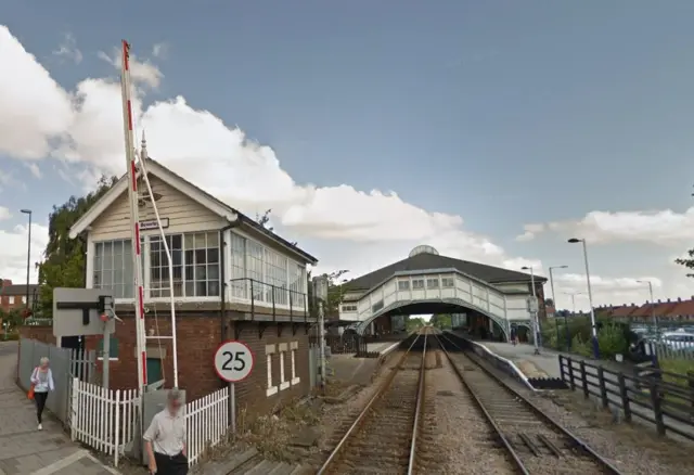 Beverley train station.