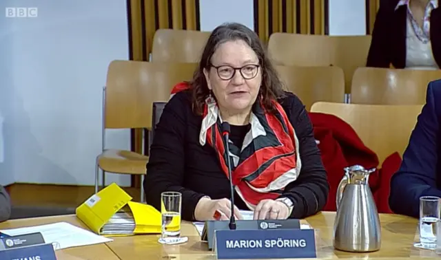 Marion Spöring of the University Council for Modern Languages Scotland