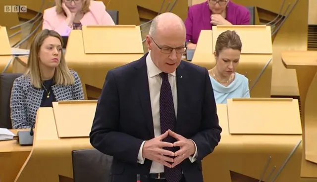 Education Secretary John Swinney