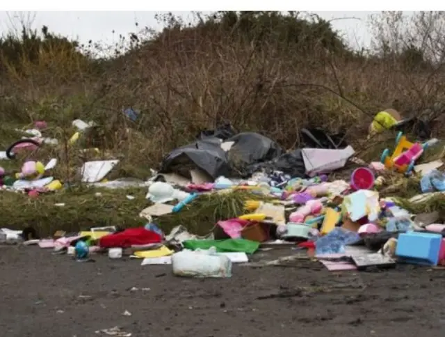 Fly-tipping causes councils major problems