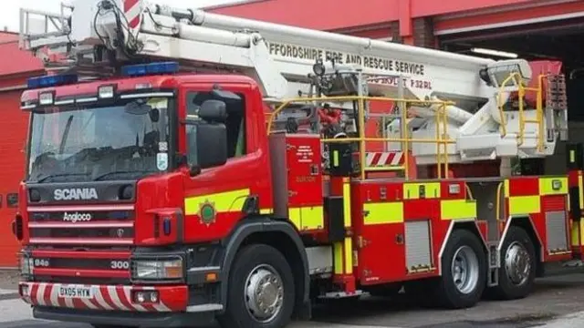 Staffordshire fire engine