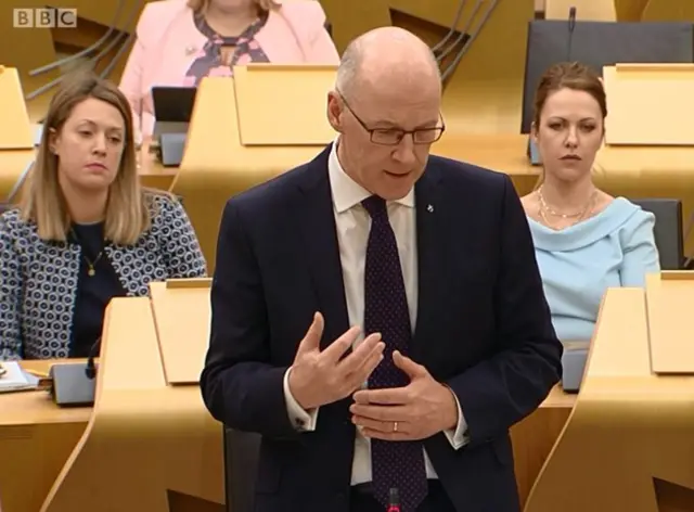 Education Secretary John Swinney