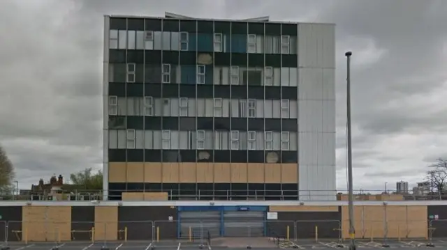 The former police station on Green Lane