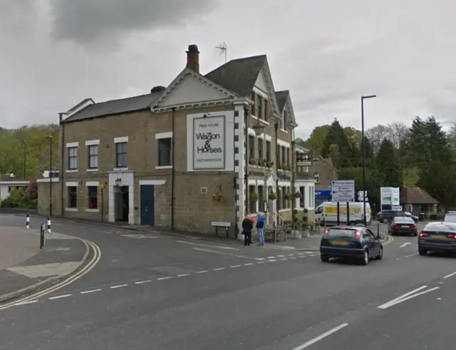 Waggon and Horses pub in Chapeltown