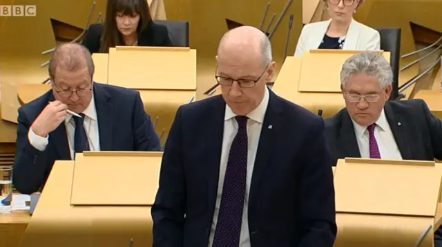 Education Secretary John Swinney