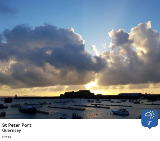 Sunrise over Castle Cornet, Guernsey