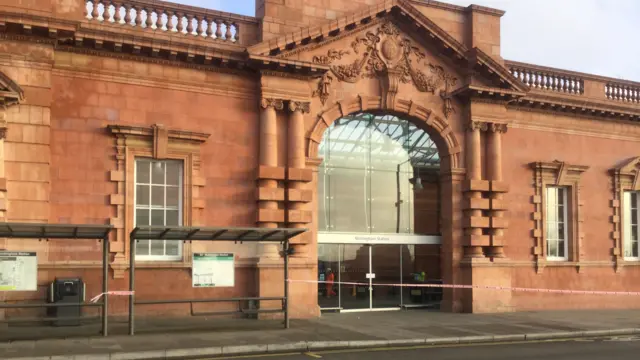 Nottingham Railway Station.