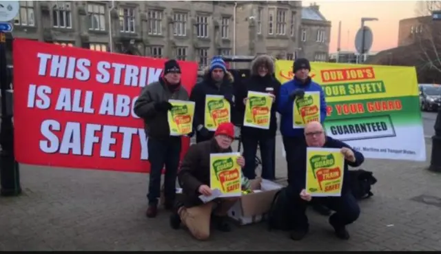 RMT strike action