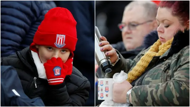 Stoke supporters