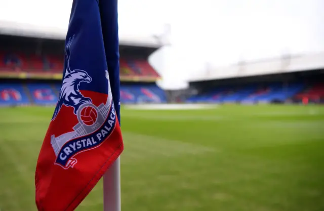 Corner flag at Selhurst Park, Crystal Palace