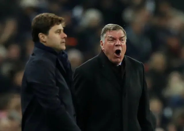 Mauricio Pochettino and Sam Allardyce