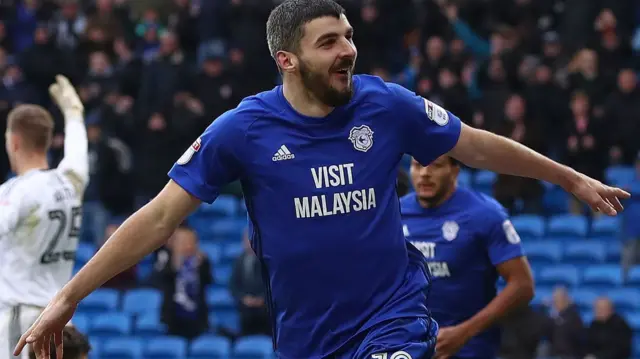 Callum Paterson celebrates