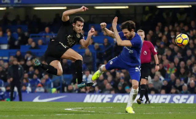 Cesc Fabregas and Matty James