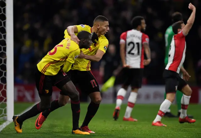 Watford celebrate