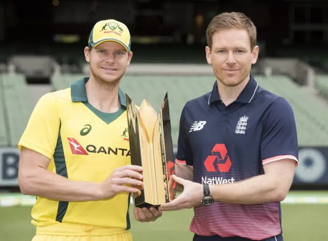 Steve Smith and Eoin Morgan