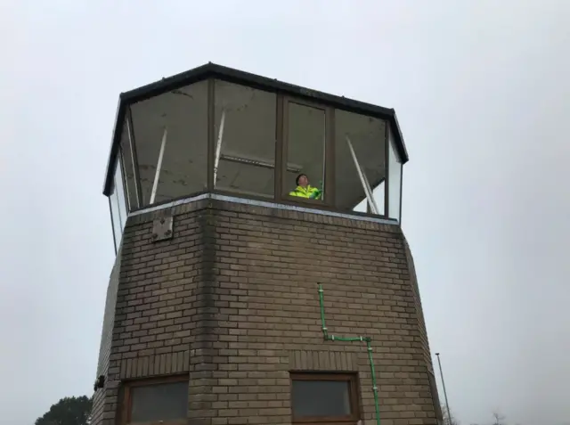 Control tower. Pic: Dartmouth Police