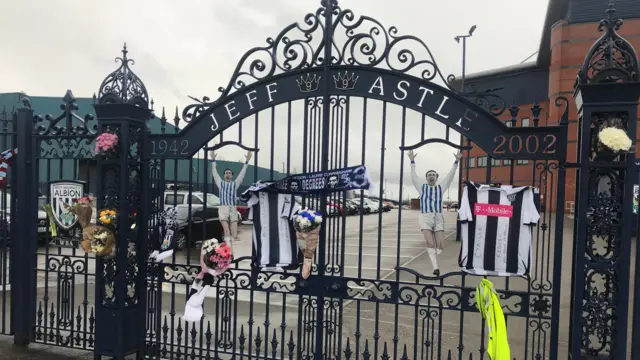 West Brom gates