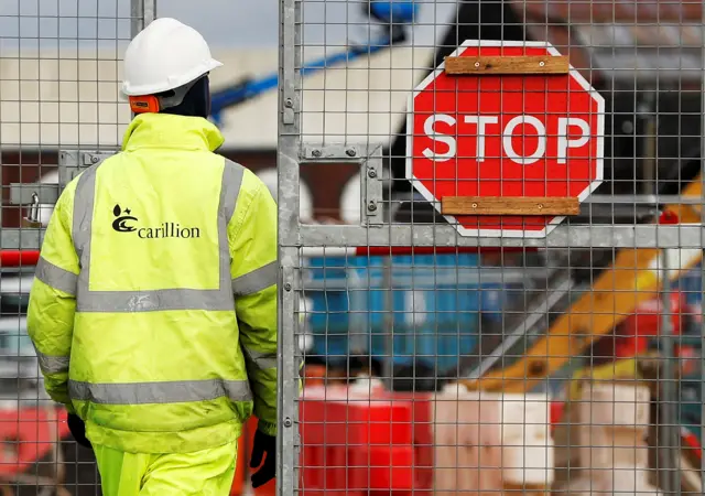 Carillion worker