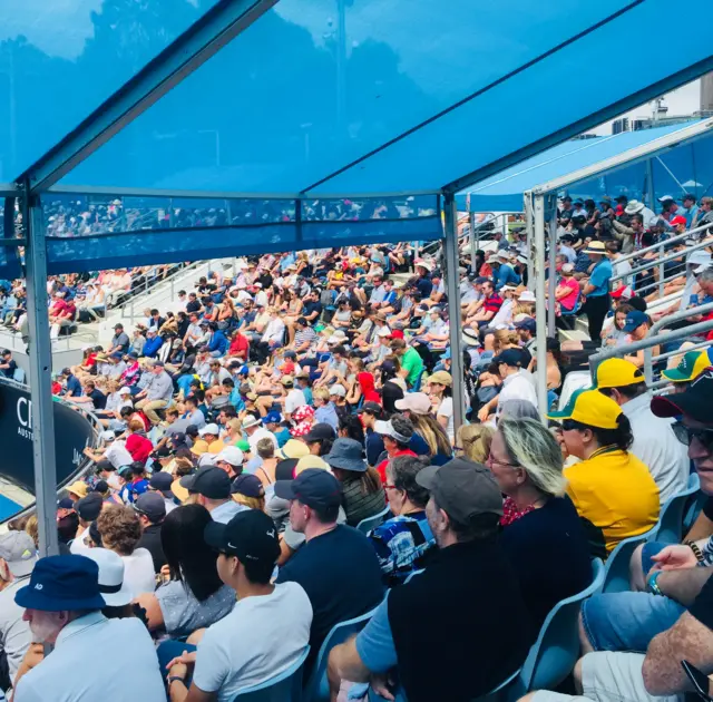 Court three at Melbourne Park
