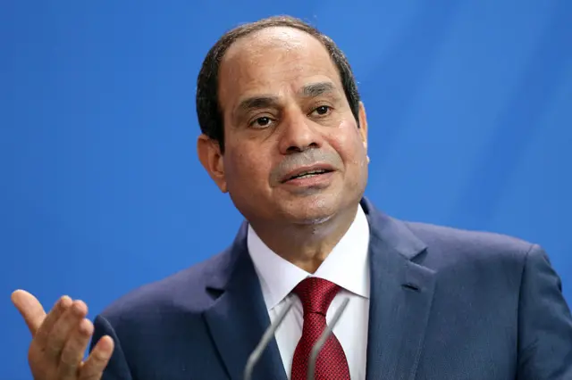 Egyptian President Abdel Fattah al-Sisi