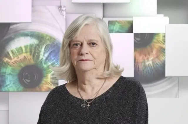 Ann Widdecombe. Pic: Channel 5/PA