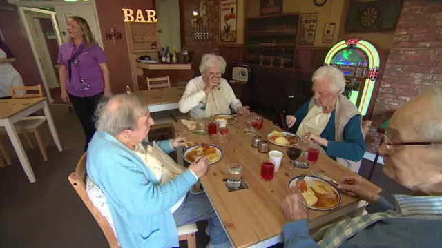 'Pub' at care home