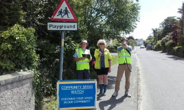 Feock Community Speedwatch team